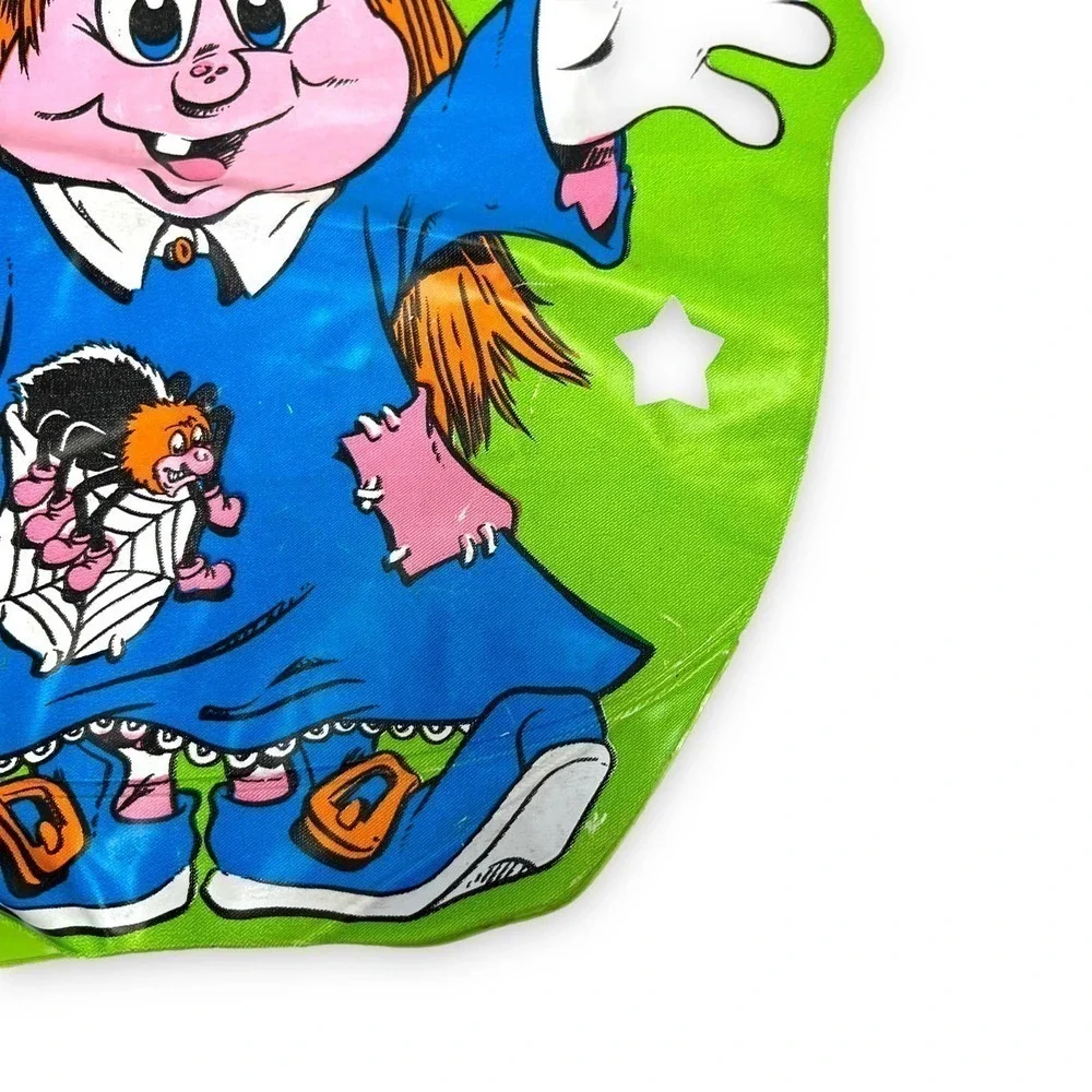 Vintage 1990's McDonalds Witch Halloween Happy Meal Vinyl Trick or Treat Bag